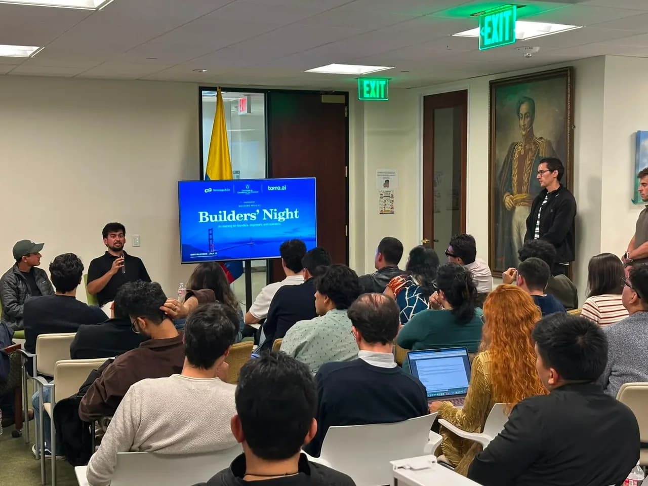 Builders' Night at the Consulate General of Colombia in San Francisco